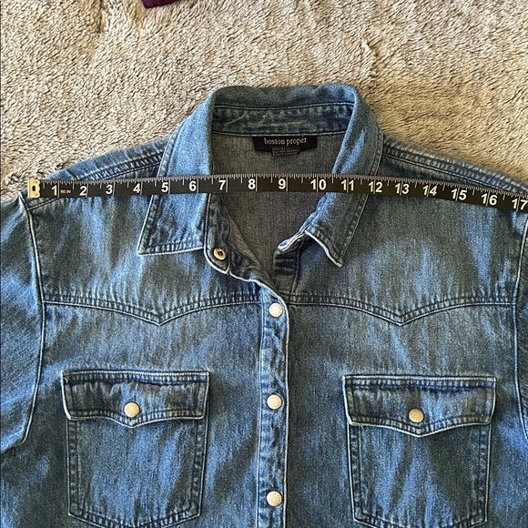 ‼️Final Price Drop‼️Oversized denim shirt - Picture 9 of 9